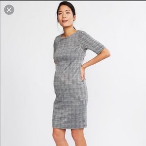 Lisa and Lucy plaid maternity dress